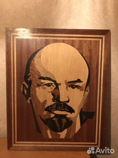 Картина Маркетри Ленин Владимир Ильич