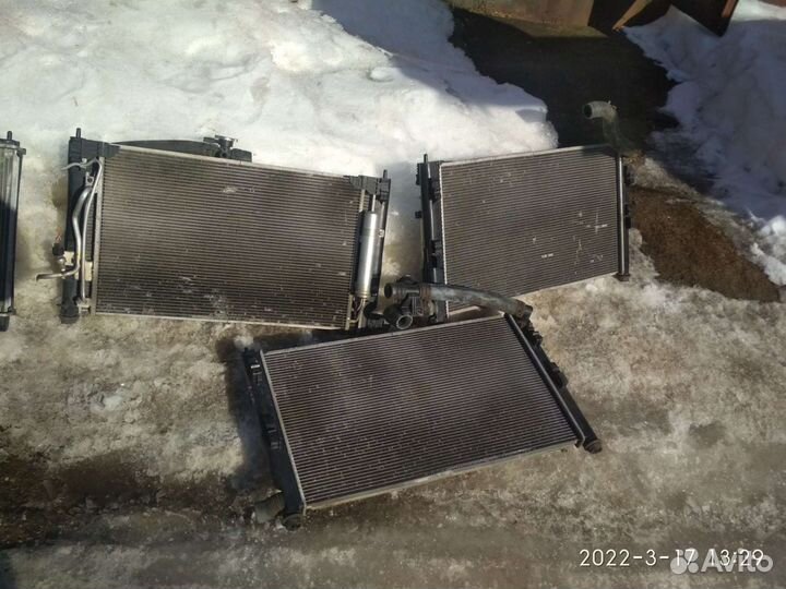 Радиатор охлаждения двигателя Мицубиси Лансер 10