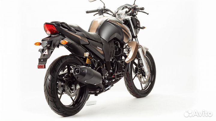 Мотоцикл motoland bandit 250 В коричневом цвете