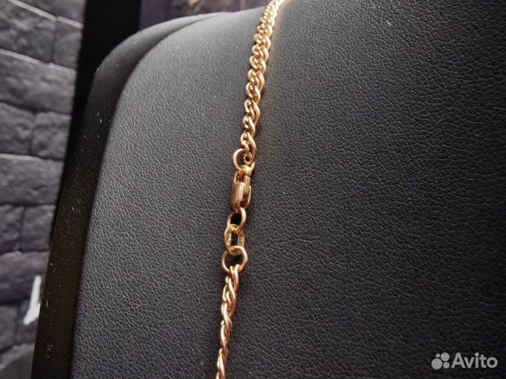 Золотая цепь 585 пробы массой 9.4 грамма (45см)