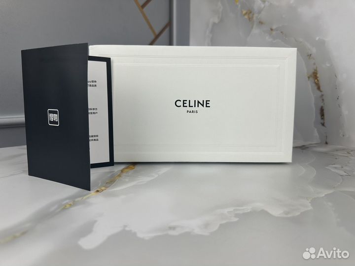 Очки Celine Triomphe Metal Silver