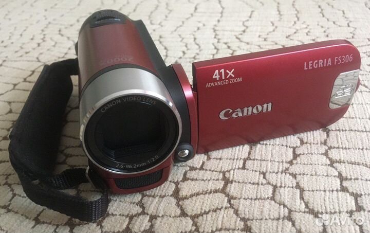Цифровая HD видеокамера canon legria FS306 (ориг.)