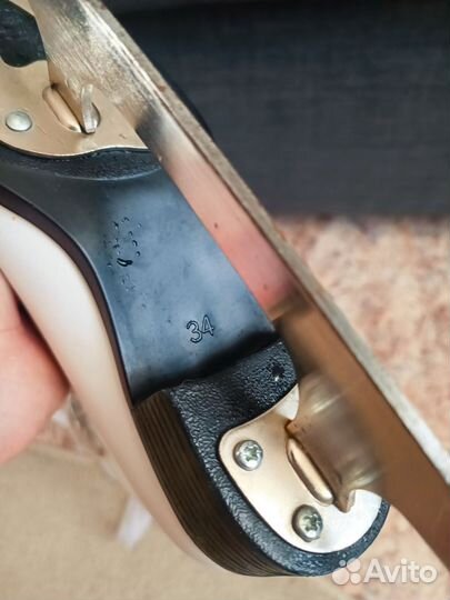 Коньки фигурные 34 размер Graf Montana Gold