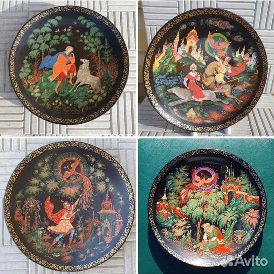 Фарфоровая тарелка 