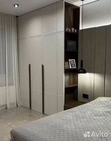 Рабочая зона со шкафом