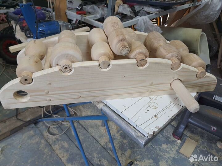 Роликовый массажер для спины и позвоночника