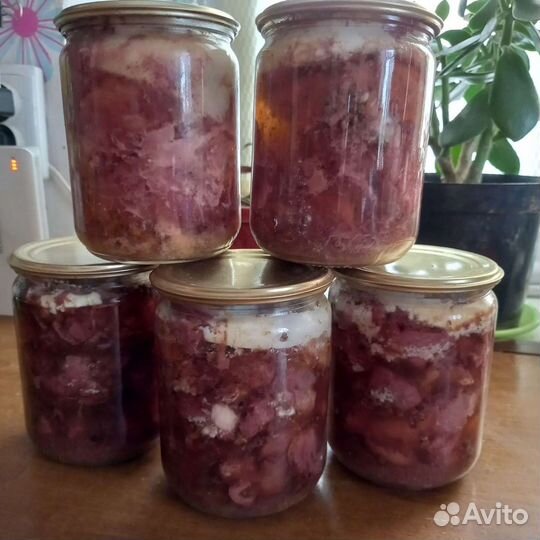 Тушёнка говяжья,баранина