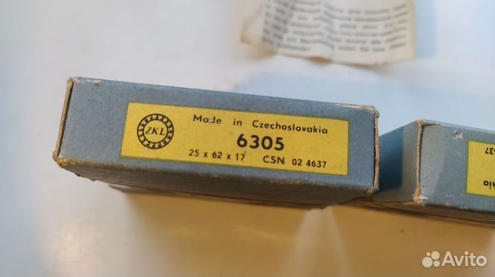 Подшипники СССР 305