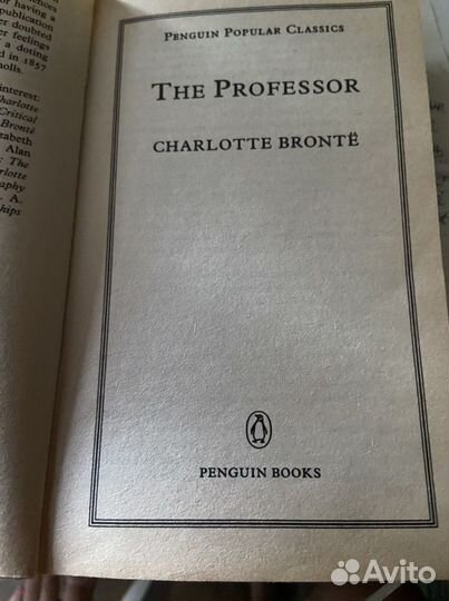 Ш.Бронте Профессор на английском