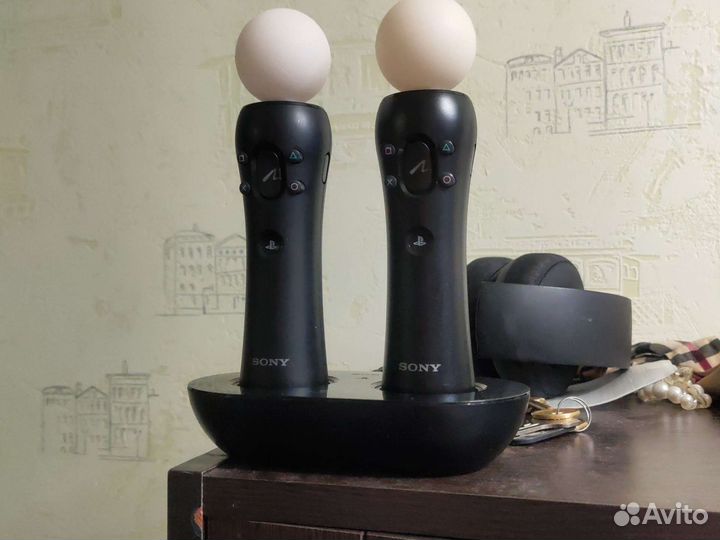 Пара Ps move + док станция
