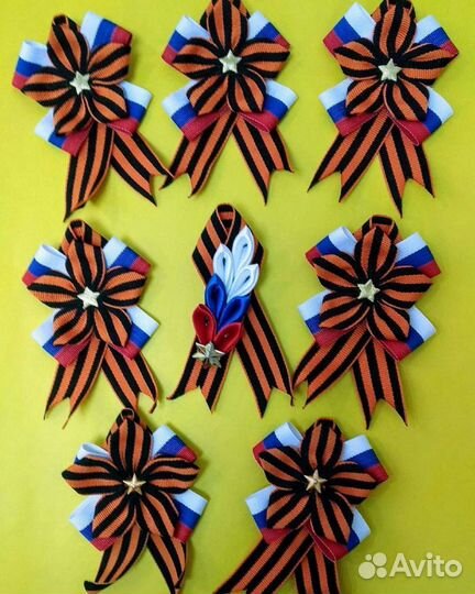 Георгиевская лента брошь