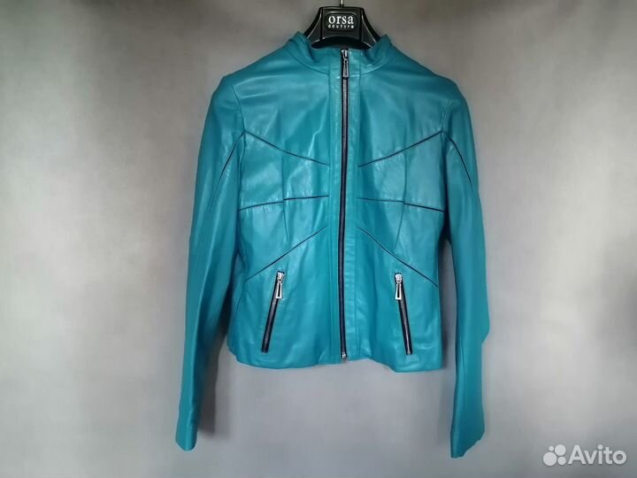 Куртка кожаная натуральная