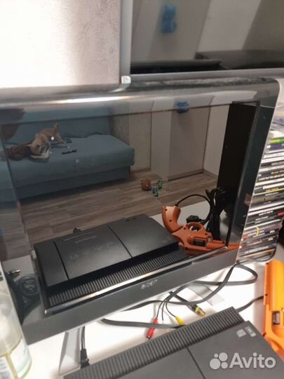 Тв моникAser al1732svideo scart av ретро приставки