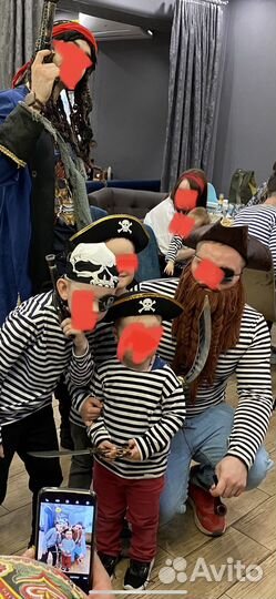 Костюмы пиратов для мальчиков шляпы кинжалы
