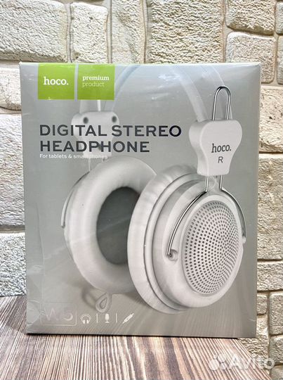 Полноразмерные наушники Hoco (проводные)