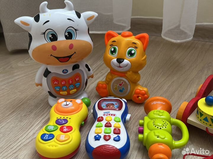 Развивающие музыкальные игрушки 6мес -1,5-2 года