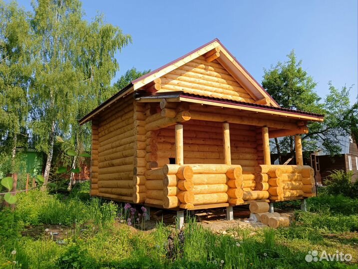 Срубы ручной рубки