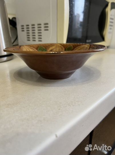 Тарелка Конаково «Подсолнухи» СССР