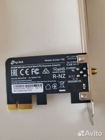 Сетевая карта pci e wifi Archer t2e