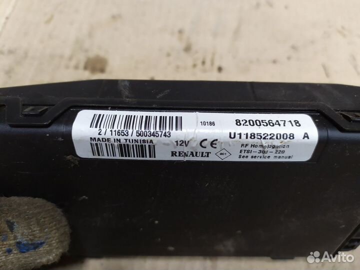 Блок комфорта Рено Логан 2011