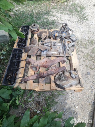 Двигатель ЗИЛ 130 в разборе