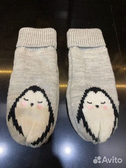 Варежки зимние женские