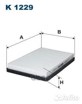 Фильтр салона LADA kalina K 1229 Filtron