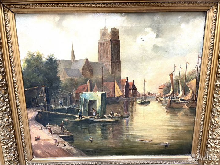 Антикварная картина 