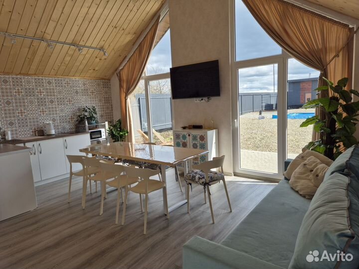 Дом доя отдыха с баней и бассейном