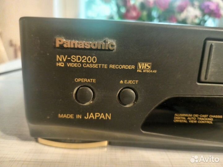 Видеомагнитофон panasonic