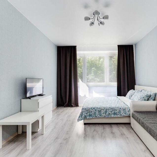 1-к. квартира, 37 м², 2 кровати