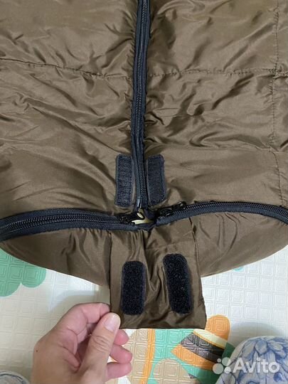 Конверт зимний на овчине в коляску Kaiser