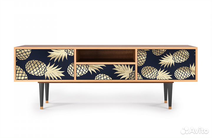 Тв-тумба T6 - Орех - Sunny Pineaple