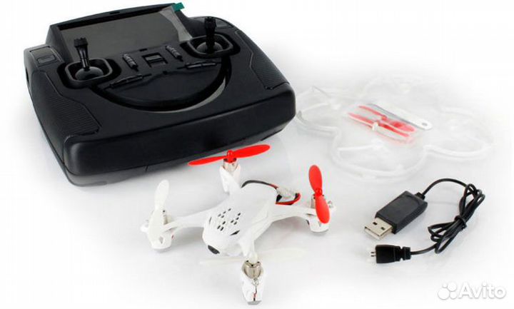 Квадрокоптер Hubsan X4 H107D FPV и жк-дисплеем