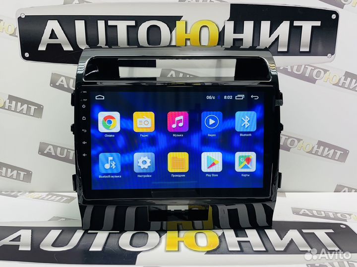 Магнитола AMP 2+32 Toyota Land Cruiser 2007-2015