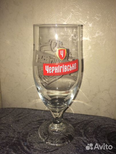 Пивная кружка стеклянная