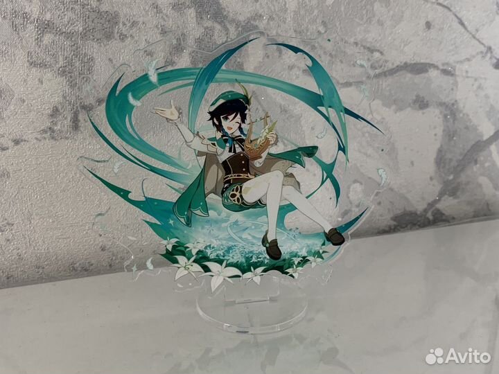 Венти акриловая фигурка; геншин импакт
