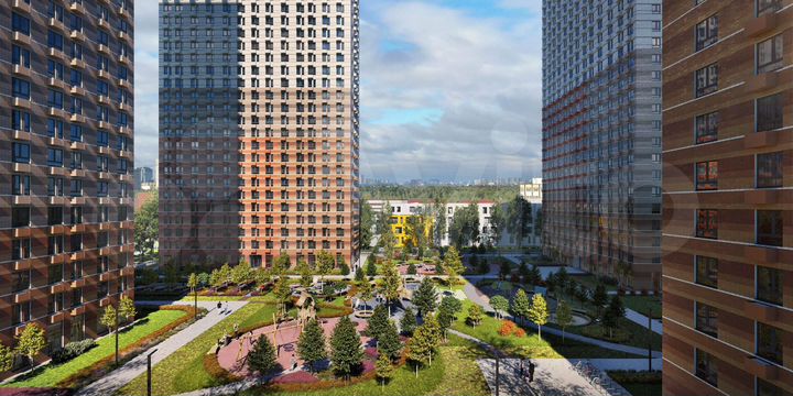 2-к. квартира, 34,5 м², 6/22 эт.