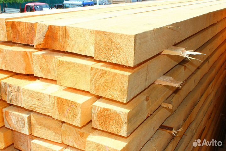 Брус сосна 100х100х6000мм