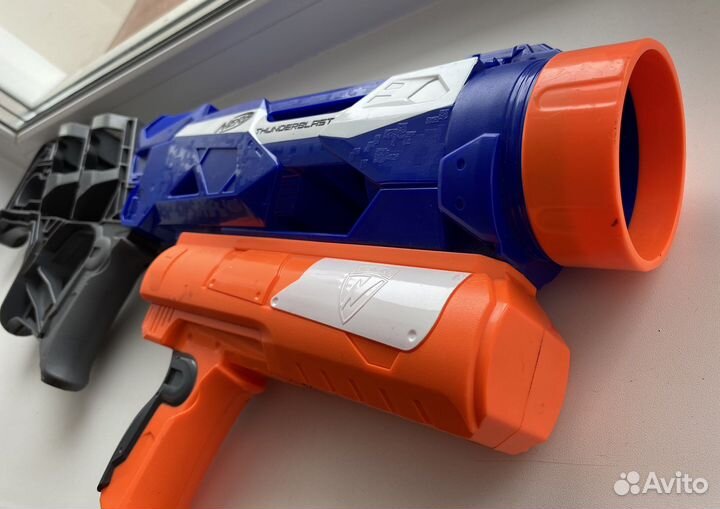 Nerf Thunderblast; Nerf Cycloneshock; Disruptor