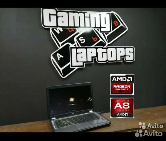 Ноутбук HP / A8 / 8Gb