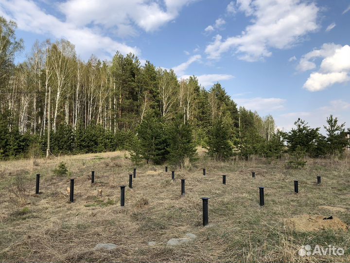 Винтовые сваи с монтажом под ключ