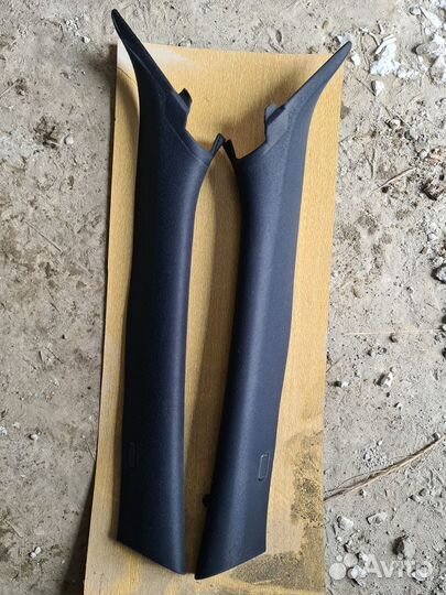 Накладки на передние стойки BMW X5 E53