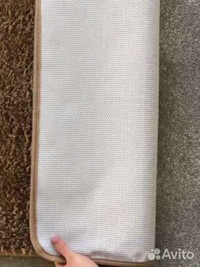 Новый комплект из 2 пушистых ковриков для ванны