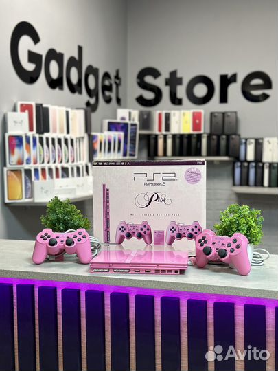 PlayStation 2 Pink Состояние Новой с Коробкой
