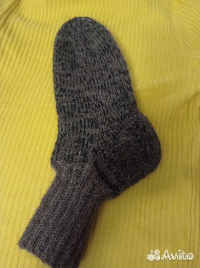 Носки мужские ручной работы из верблюжьей шерсти