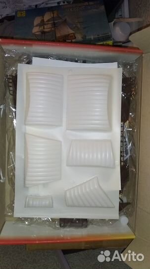 Орёл 1/100 российский корабль парусник Огонек