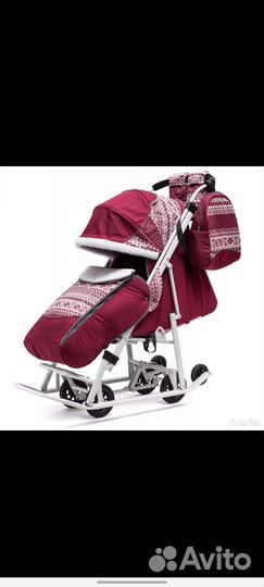 Санки коляска pikate