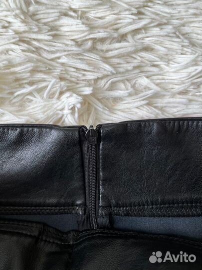 Кожаная юбка