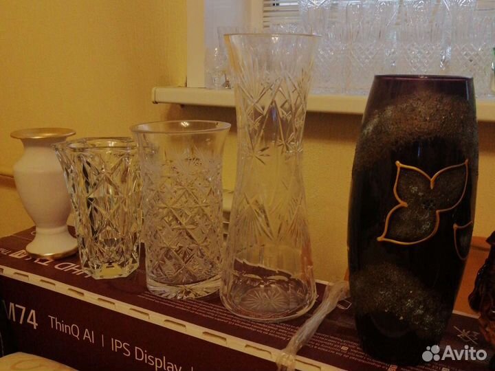 Продам вазы для цветов, вазы, графины
